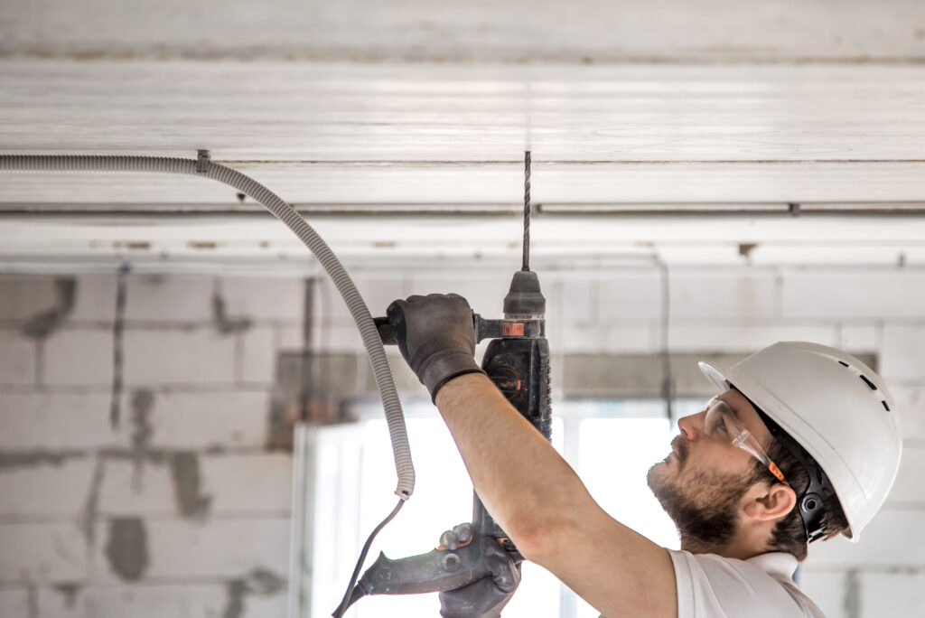 Ceiling Drilling